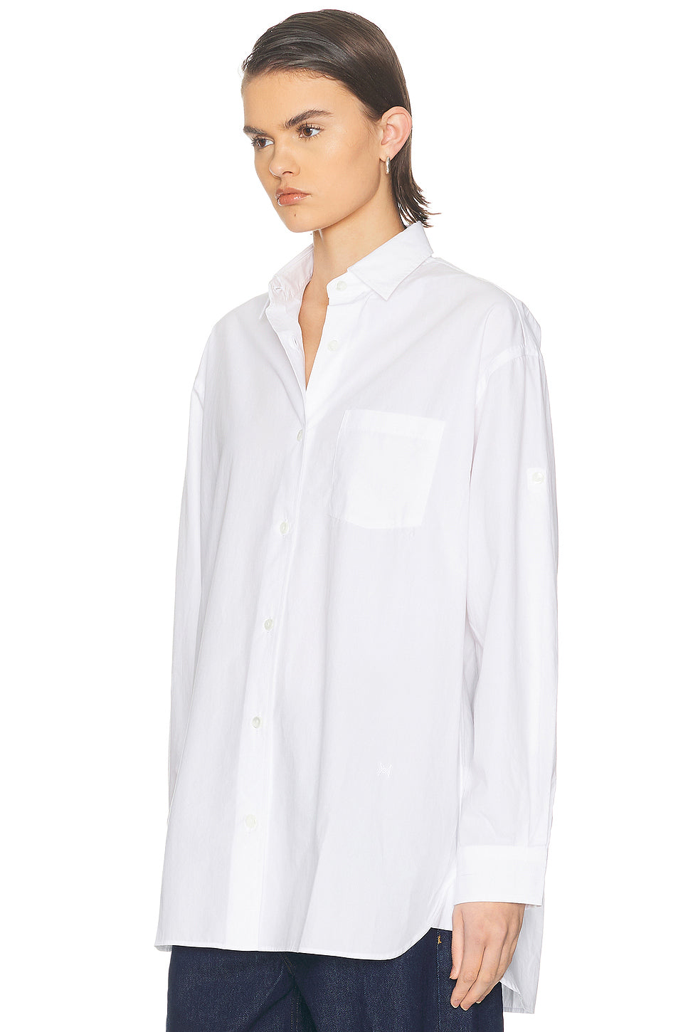 X Maria McManus A-Line Poplin Top