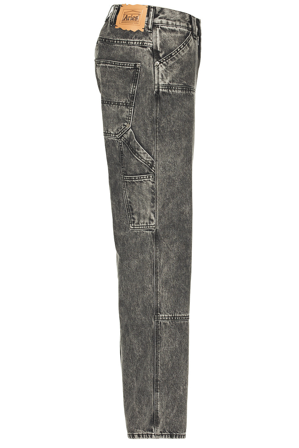 Acid Wash Denim Carpenter Jeans
