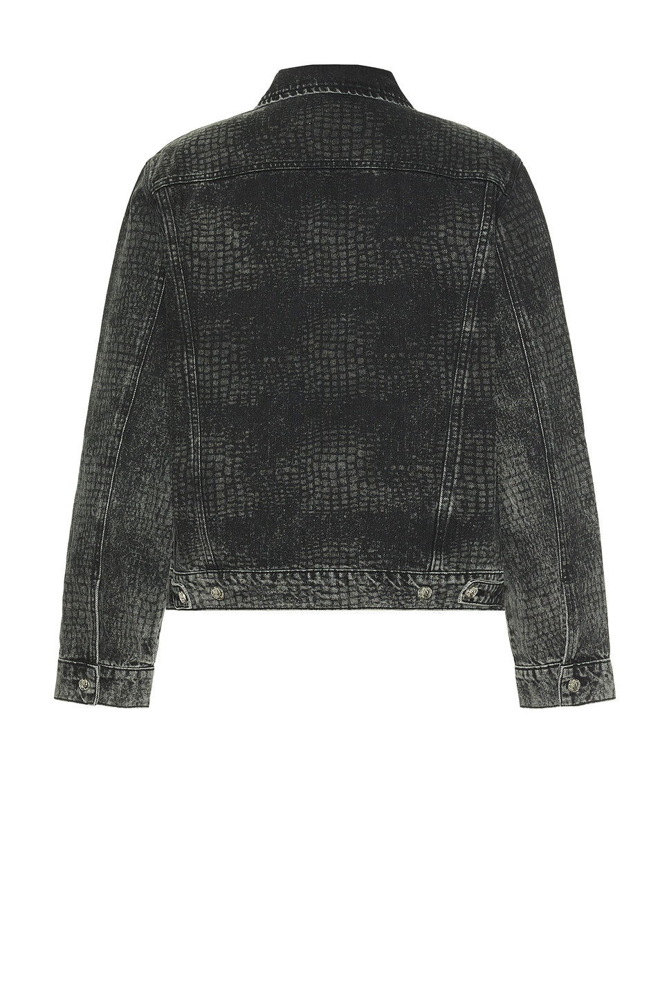 Lasered Croc Trucker Jacket