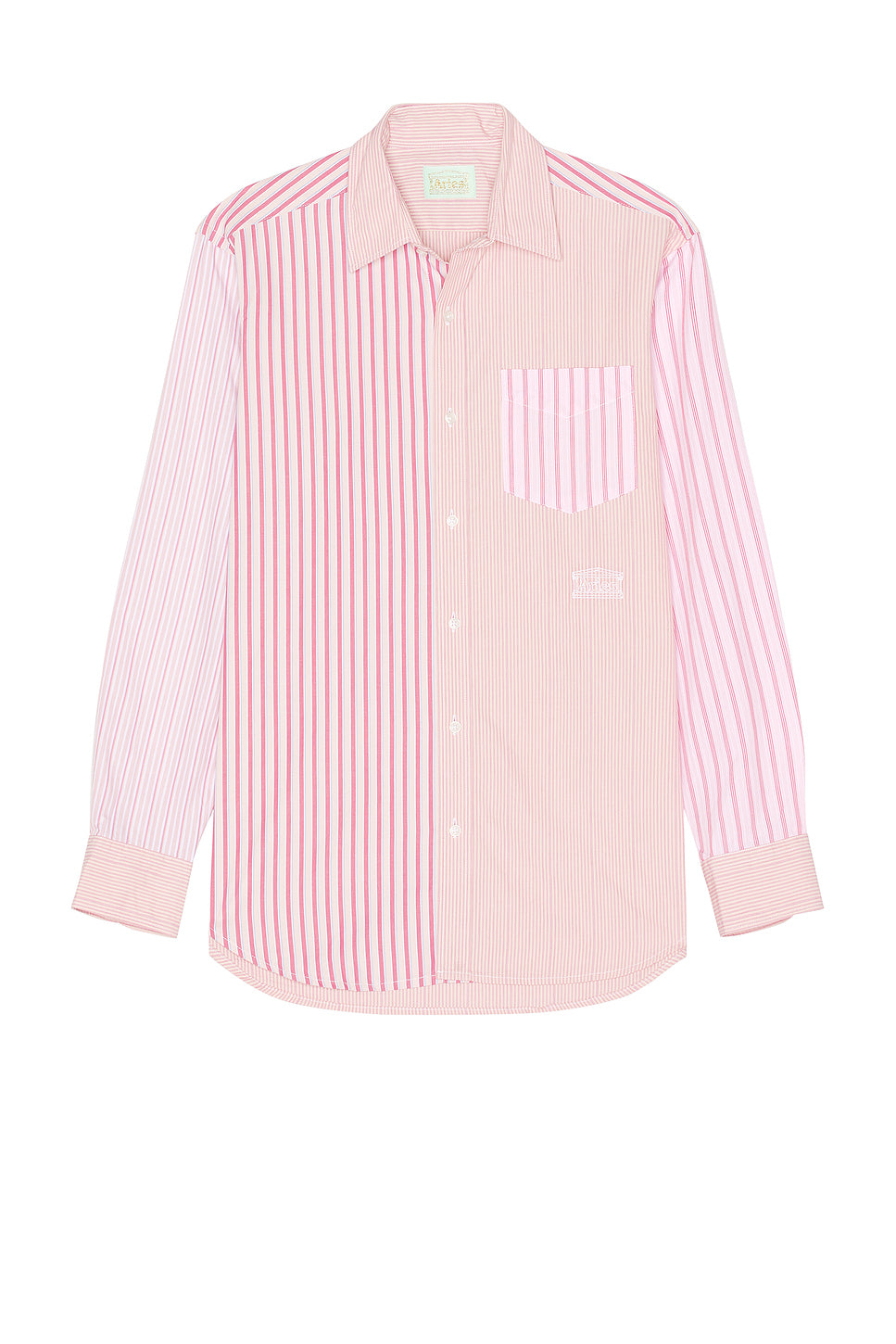 Patchwork Long Sleeve Shirt