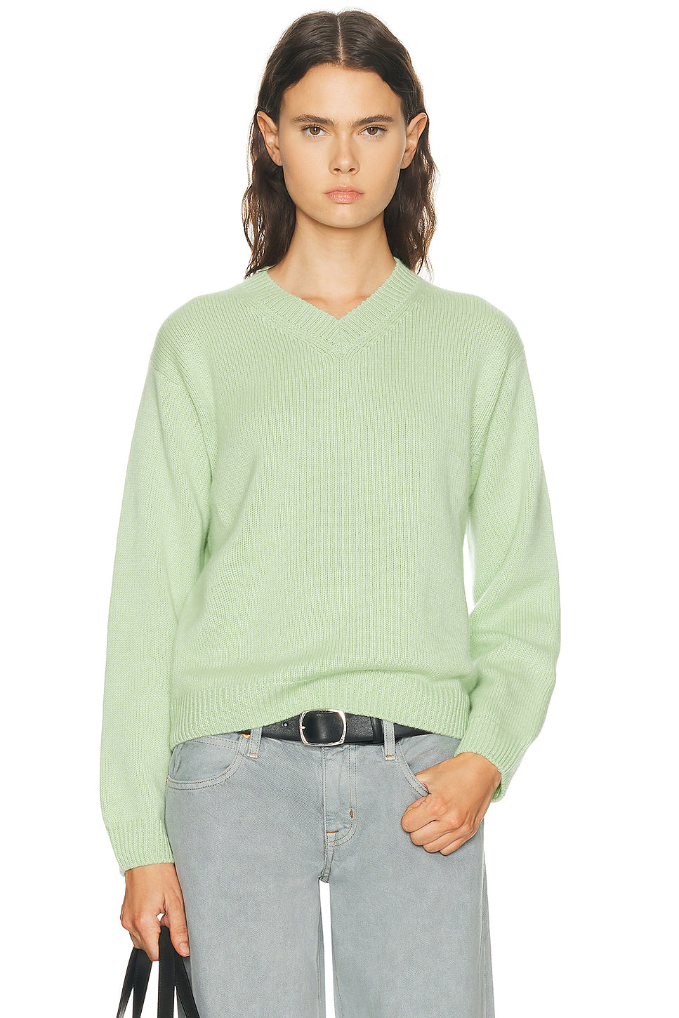 Nevia Cashmere V-Neck Sweater