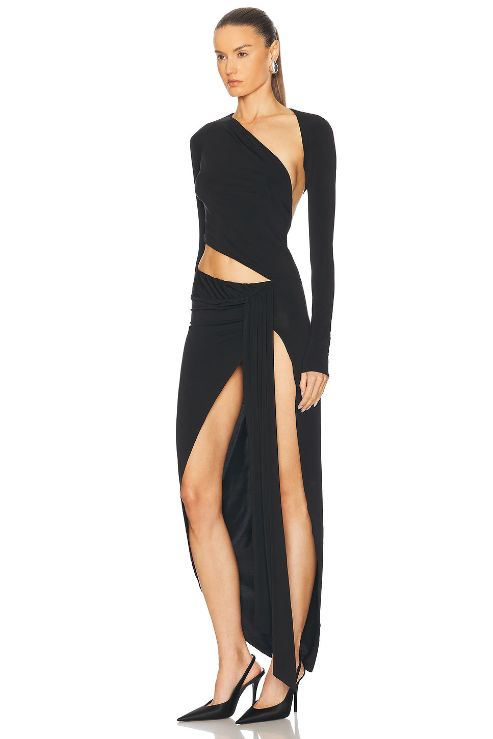 Asymmetrical Maxi Dress