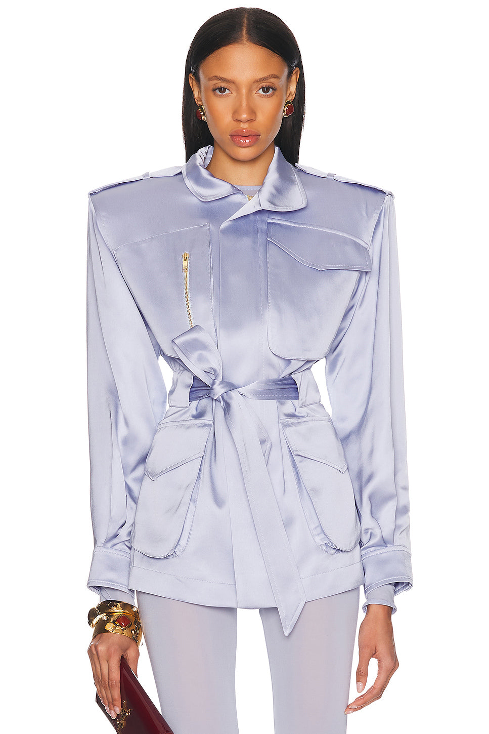 Satin Tailoring Jacket