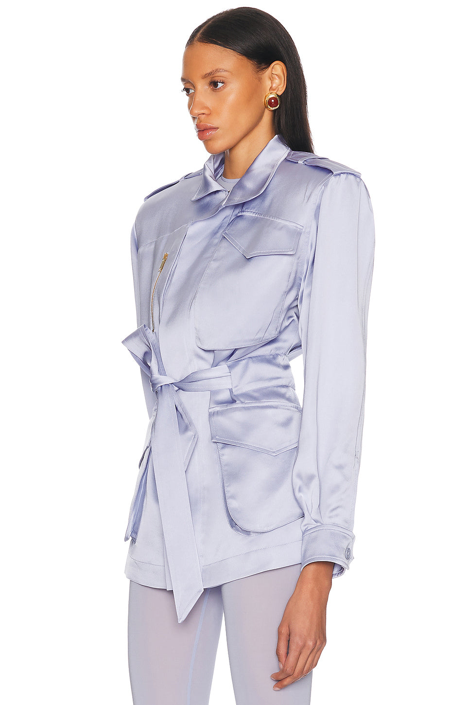 Satin Tailoring Jacket