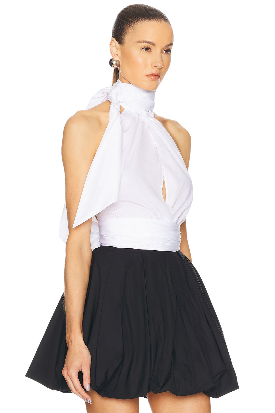 Poplin Sleevess Blouse