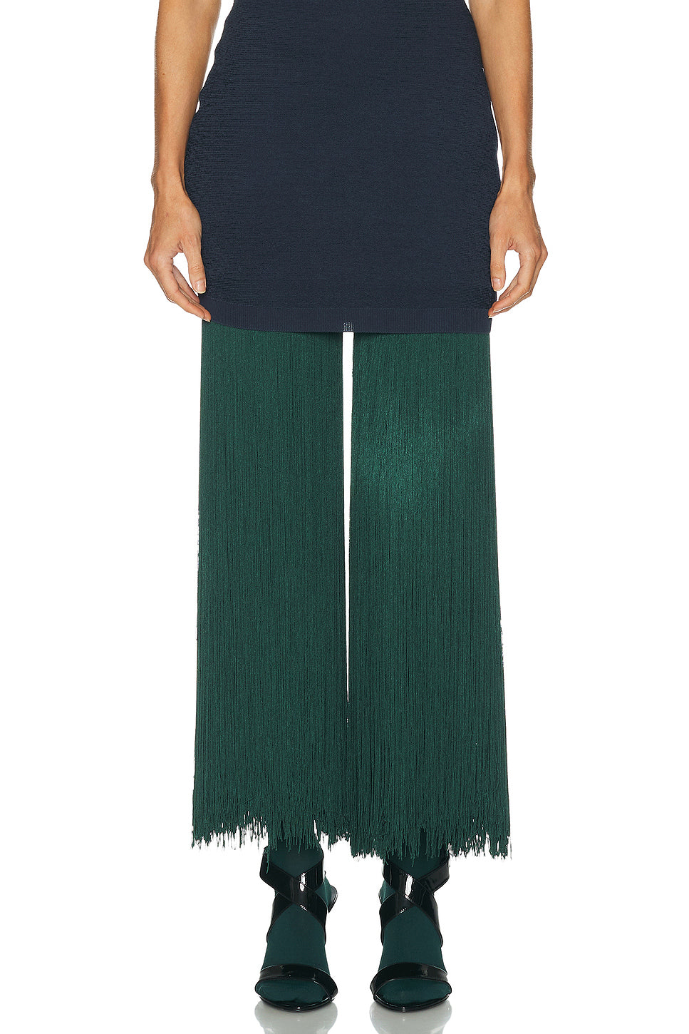 Fringe High Sock