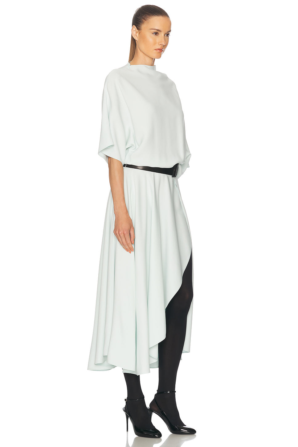Short Sleeve Midi Dress
