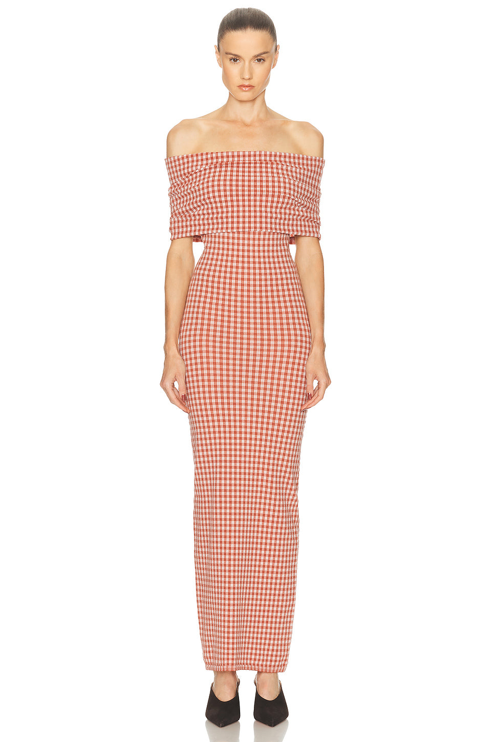 Off The Shoulder Midi Dress