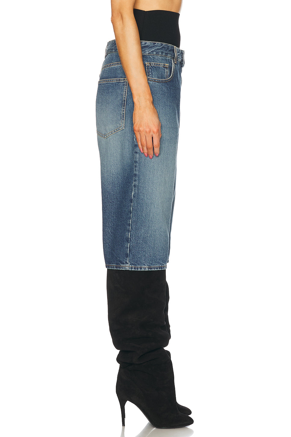 High Waisted Bermuda Short