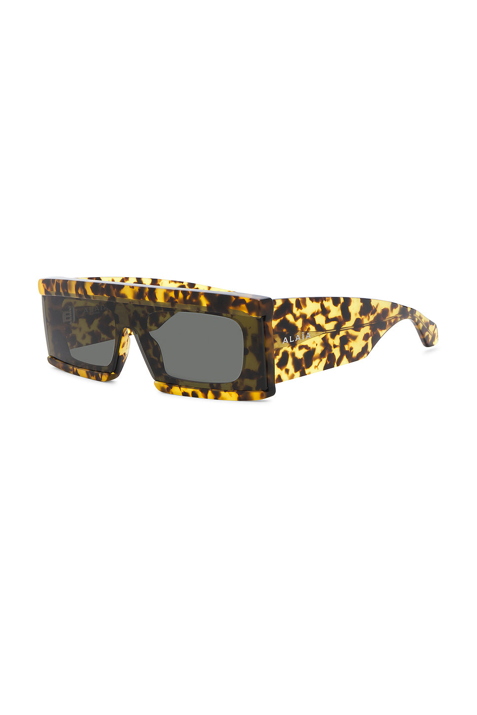 Cut Rectangular Sunglasses