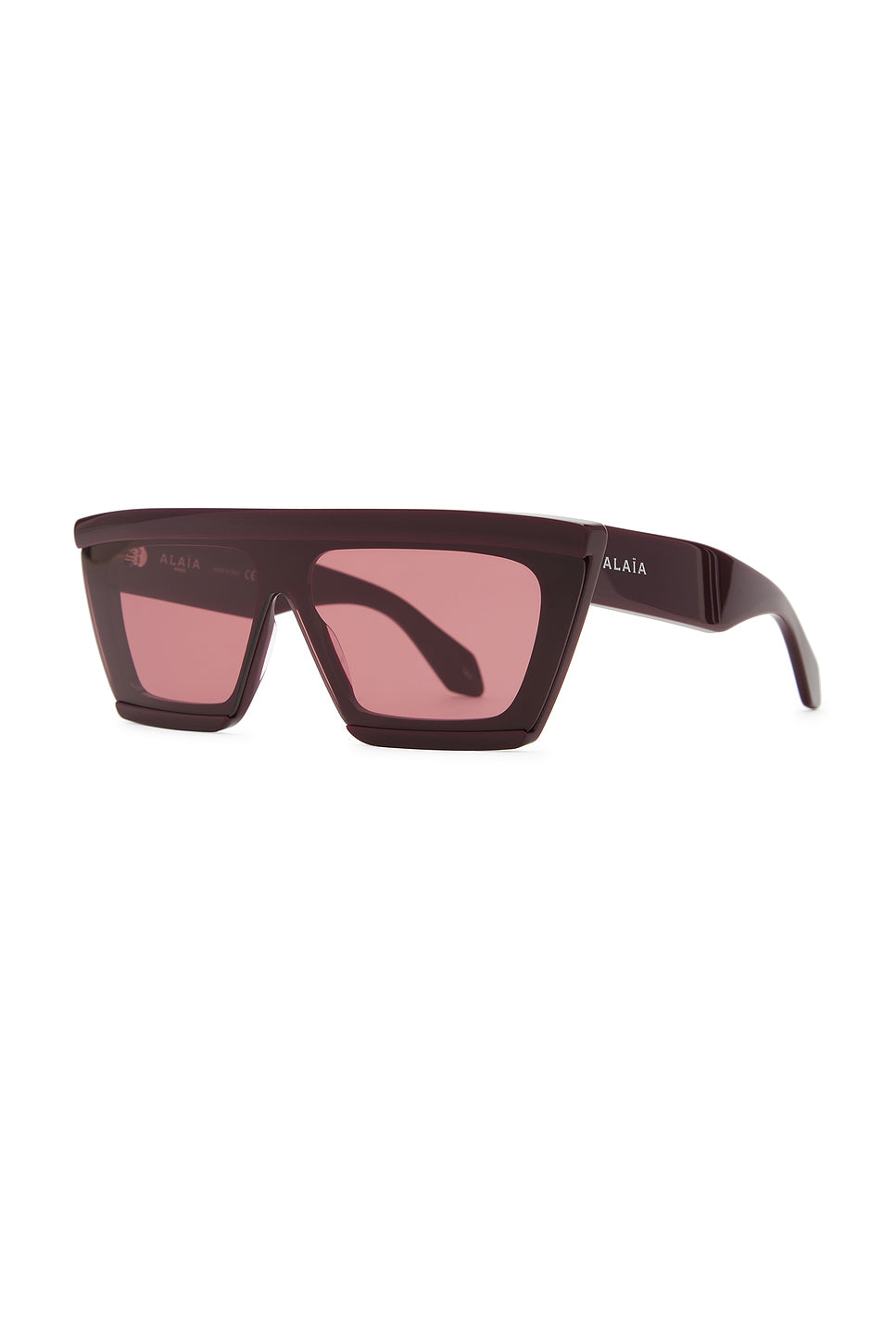 ALAΪA Cut Flat Top Sunglasses
