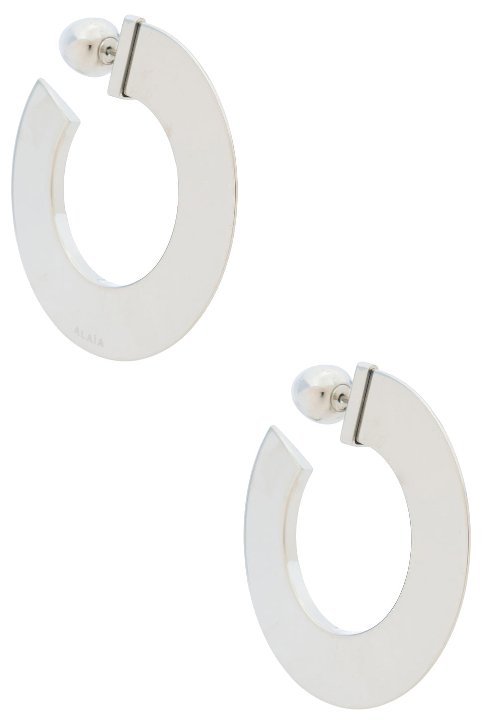 Small Blade Hoop Earrings
