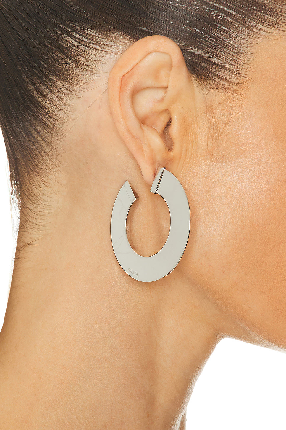 Small Blade Hoop Earrings