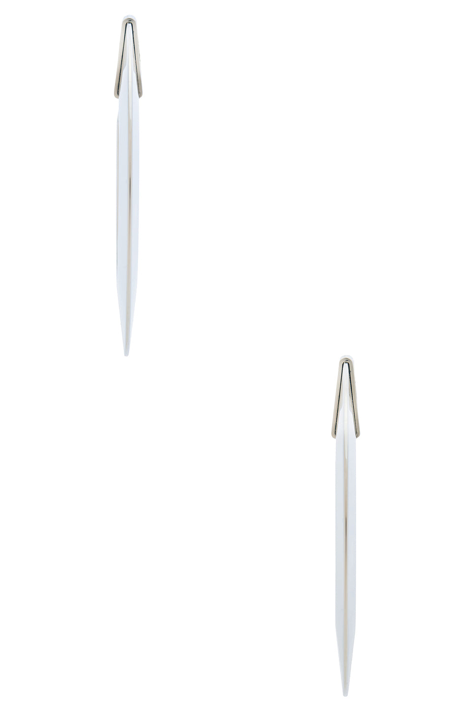 Small Blade Hoop Earrings