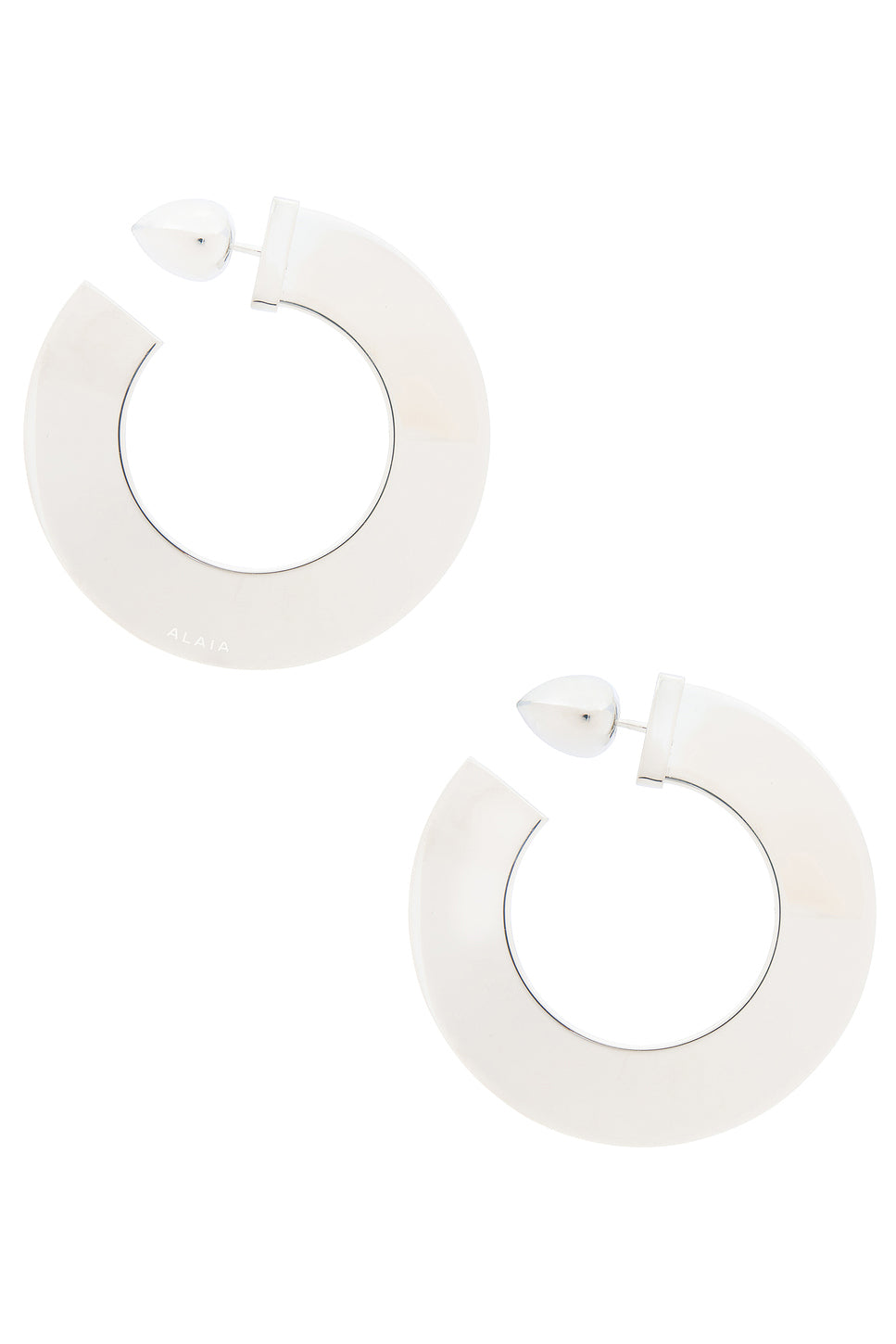 Small Blade Hoop Earrings