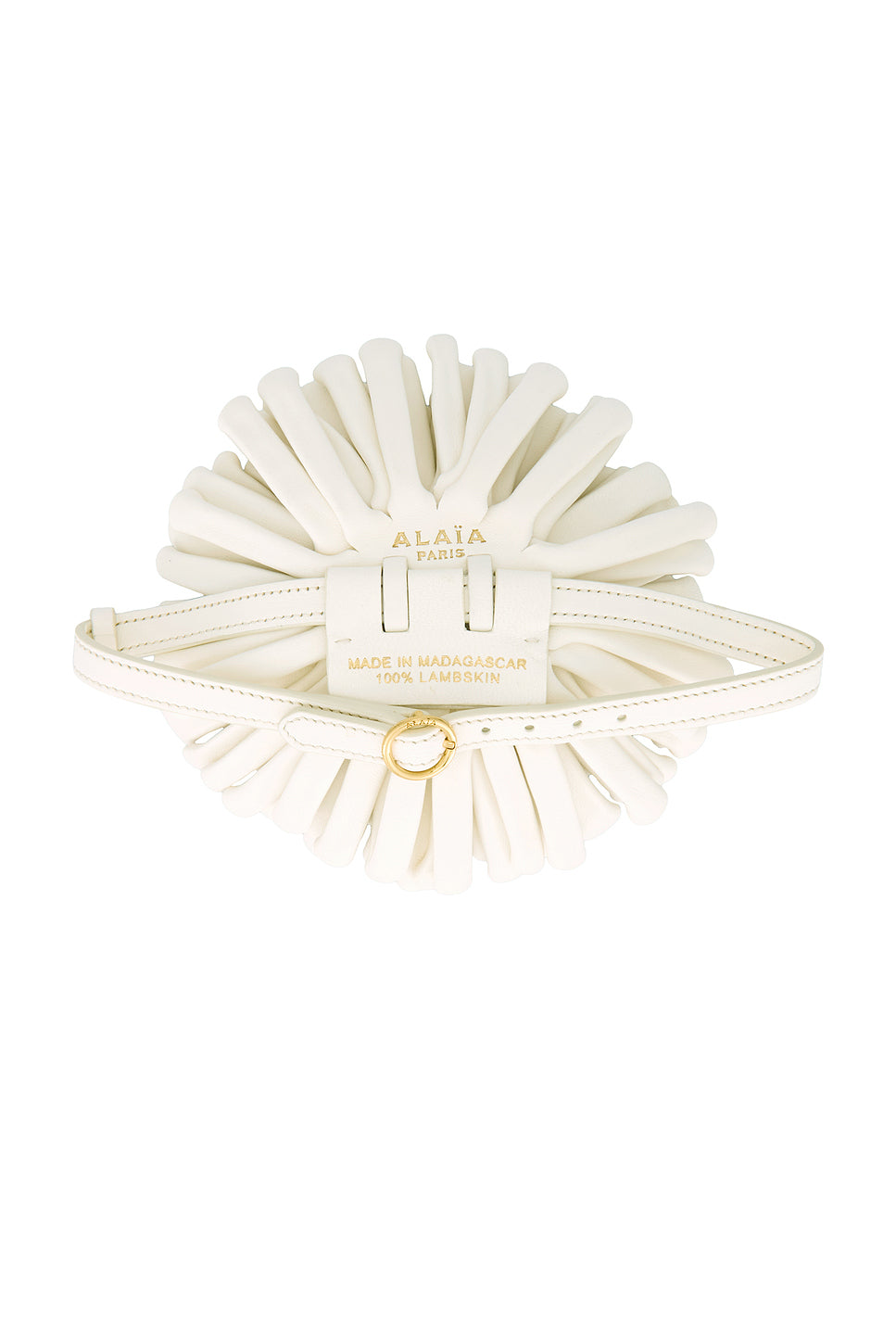 Leather Flower Necklace