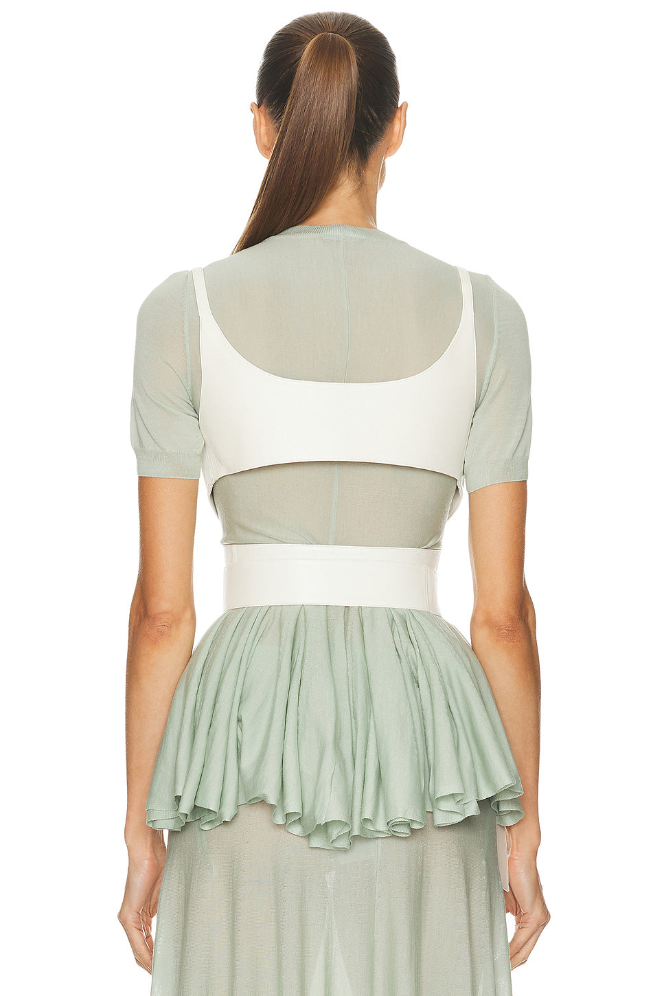 ALAΪA Cross Top