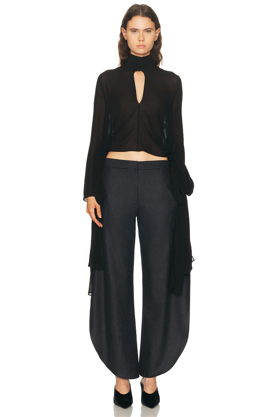 Maxi Bow Blouse