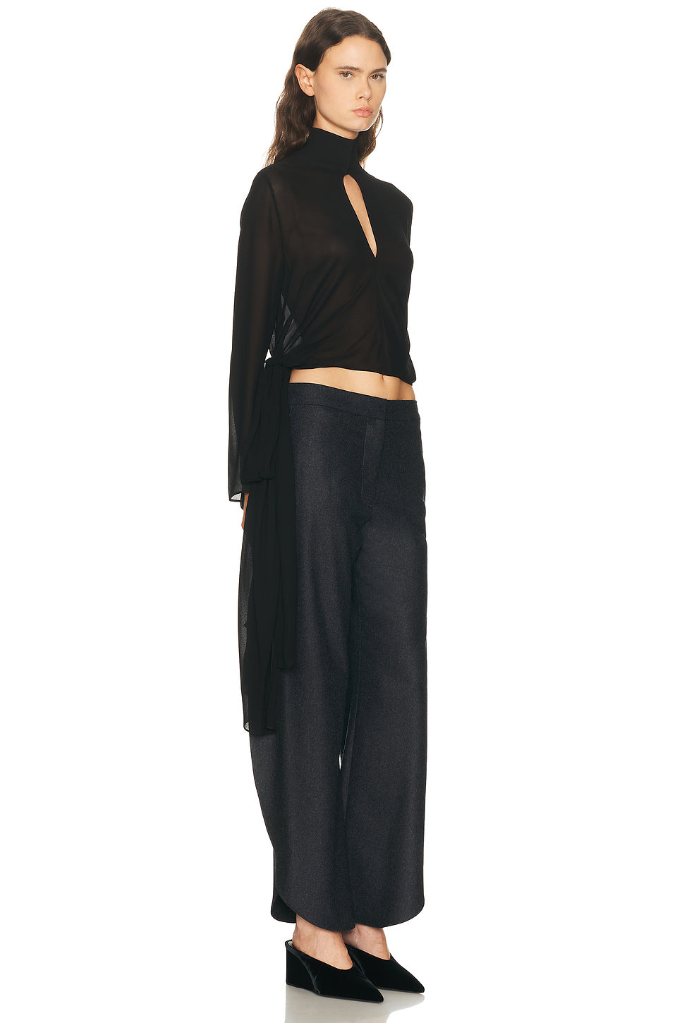 Maxi Bow Blouse