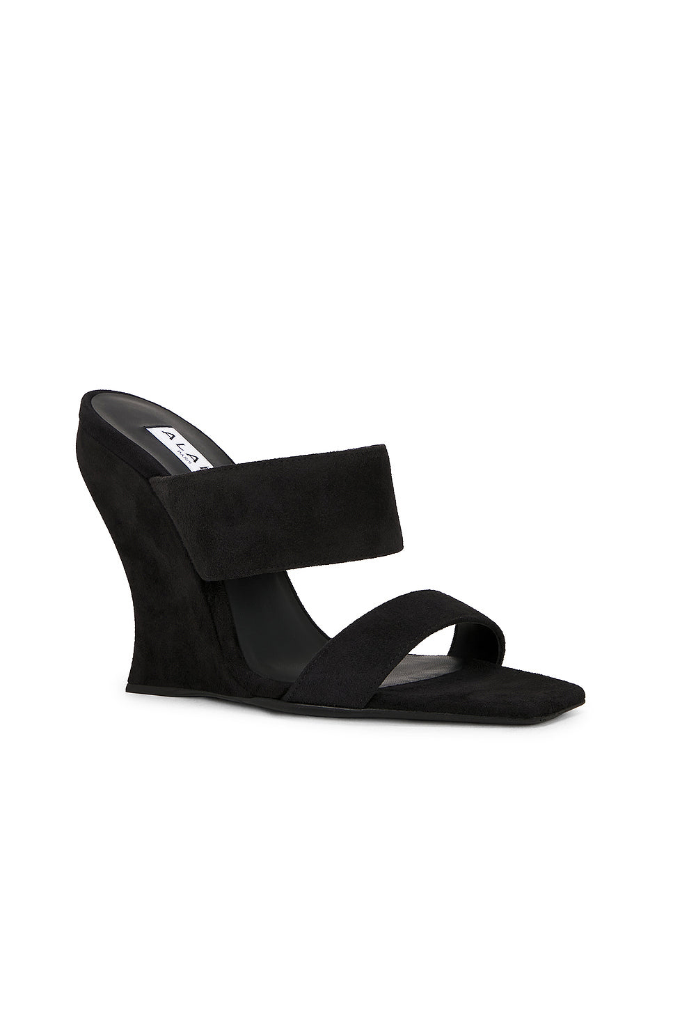 ALAΪA Wedge Mule