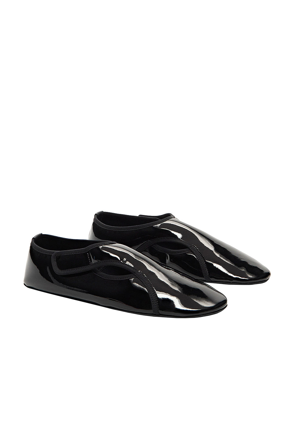 ALAΪA Patent Slippers