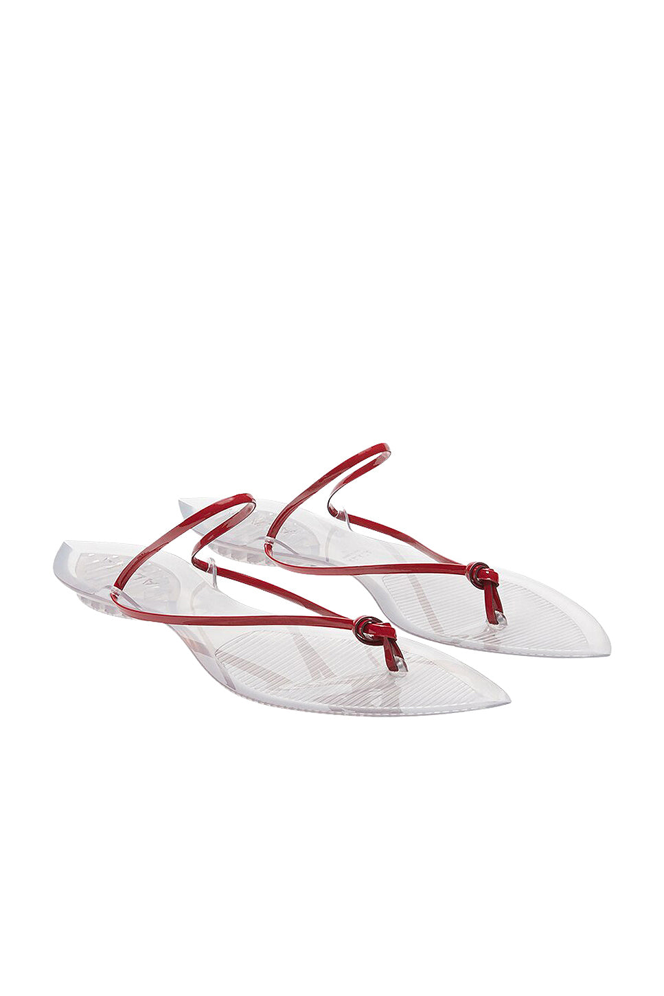 Invisible Jelly Thong Sandal