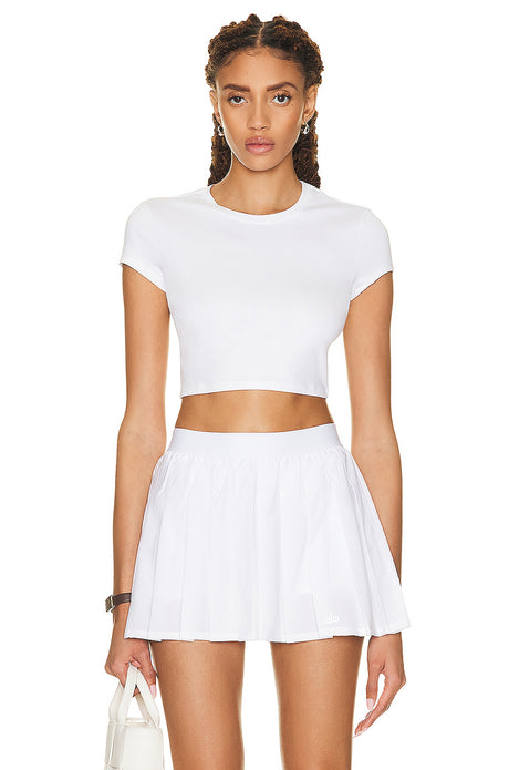 Soft Crop Finesse Short Sleeve Top