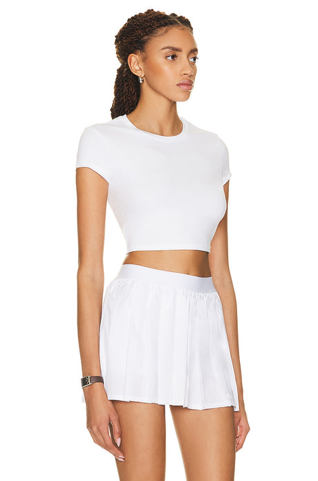 Soft Crop Finesse Short Sleeve Top