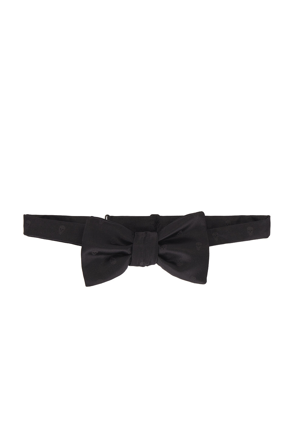 Skull Satin Bow Tie