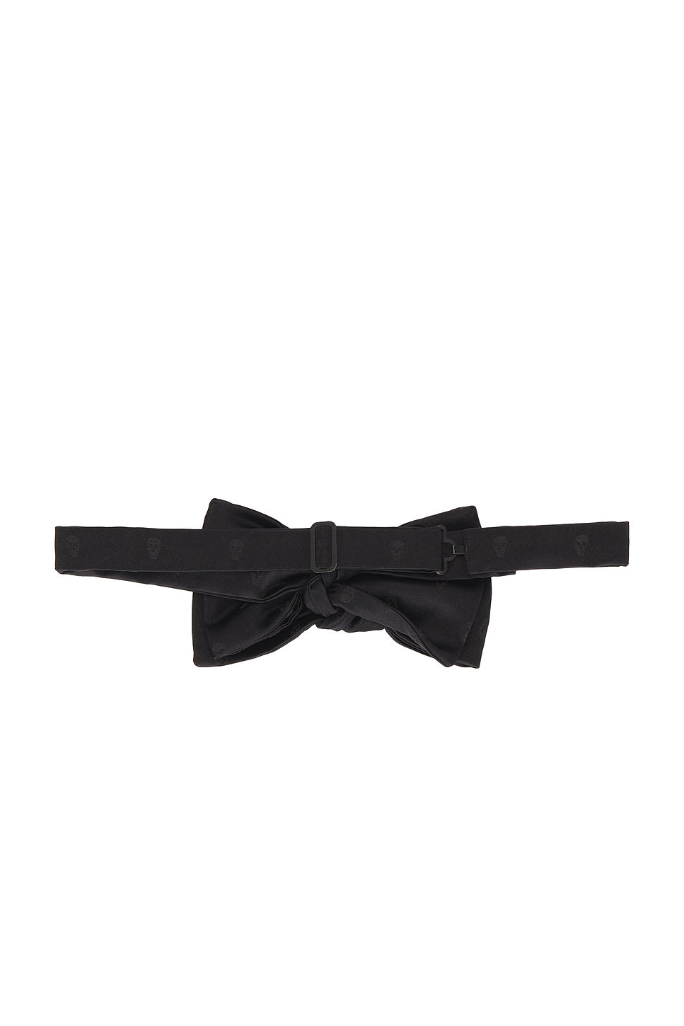 Skull Satin Bow Tie