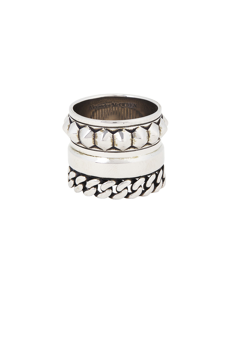 Punk Multilayer Ring