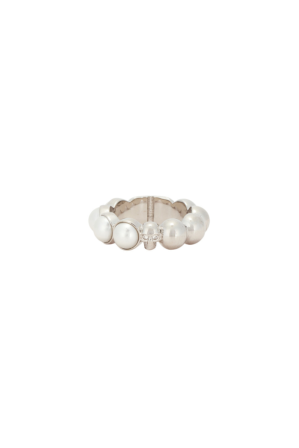 Skull & Pearl Ring