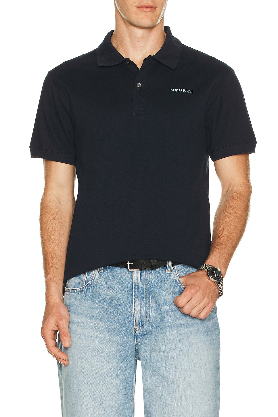 Logo Embroidered Polo