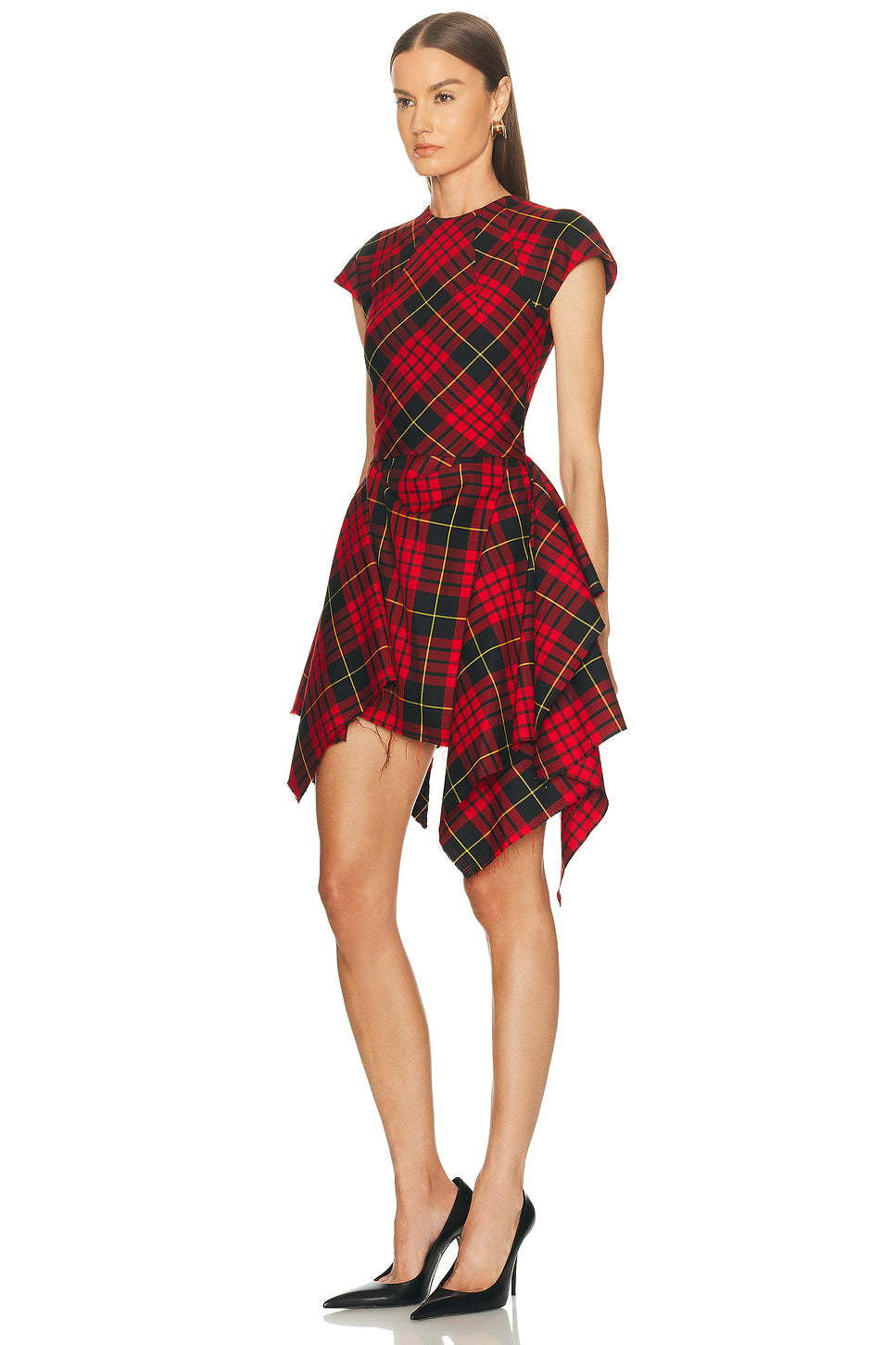 High Neck Mini Dress