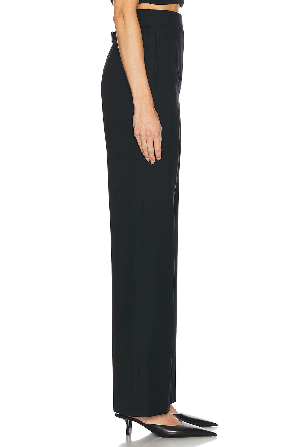 Wool Gabardine Trouser