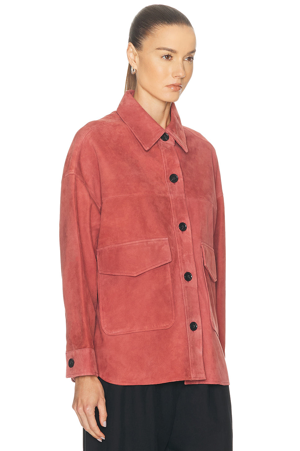 Kaylee Lamb Suede Jacket