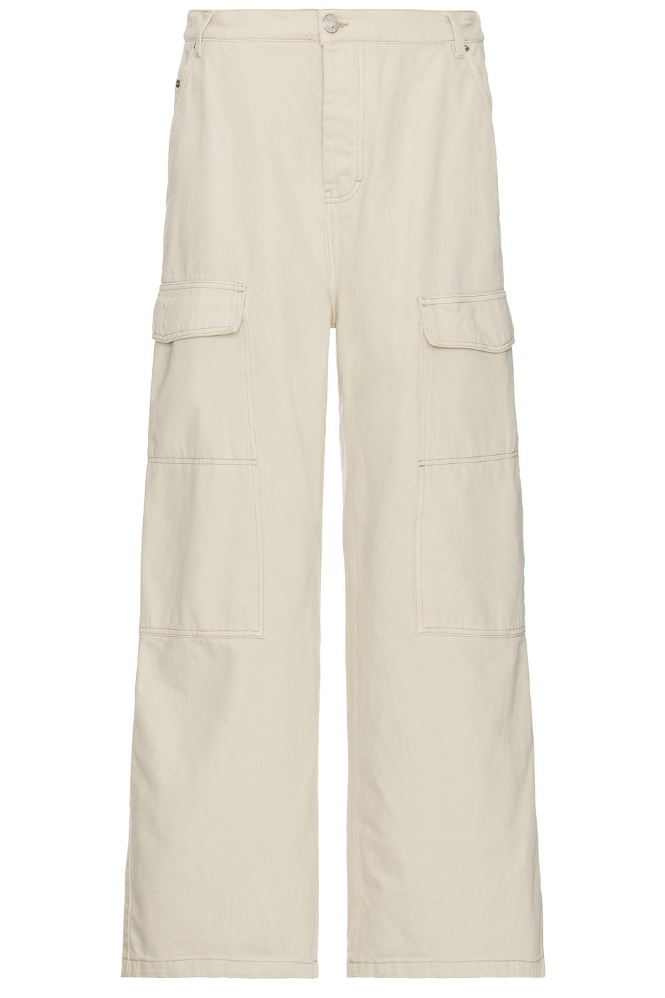 Worker Baggy Pant in Off White