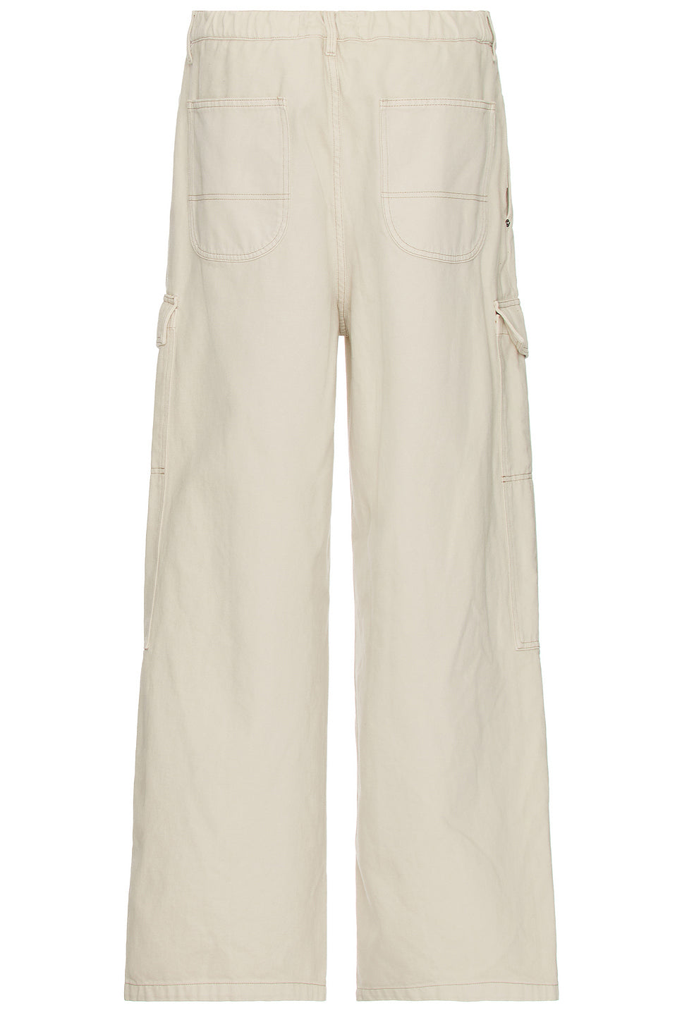 Worker Baggy Pant in Off White