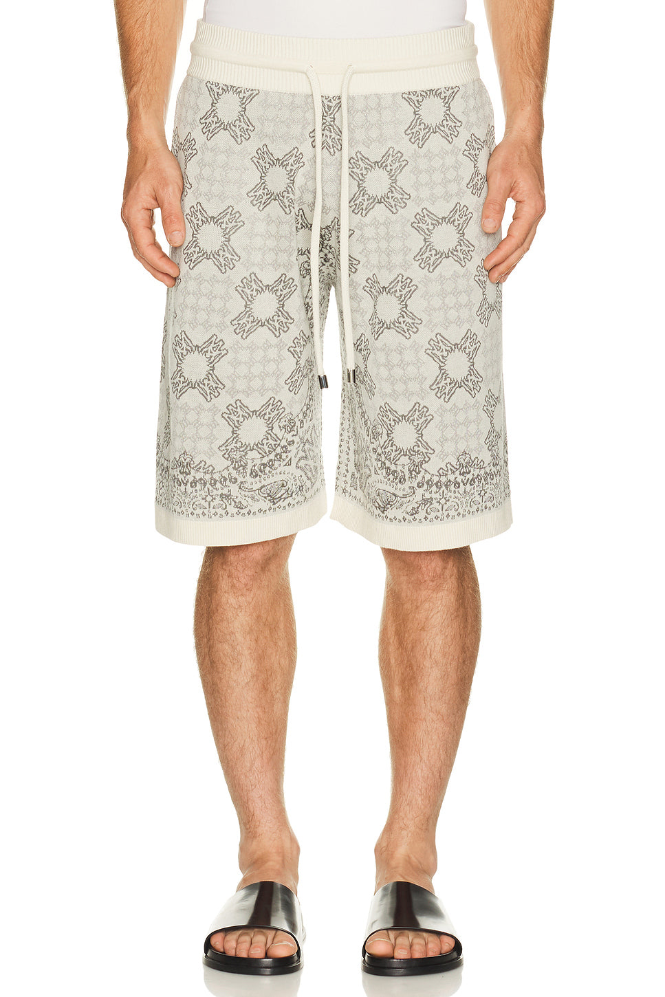 MA Quad Check Mesh Knit Short