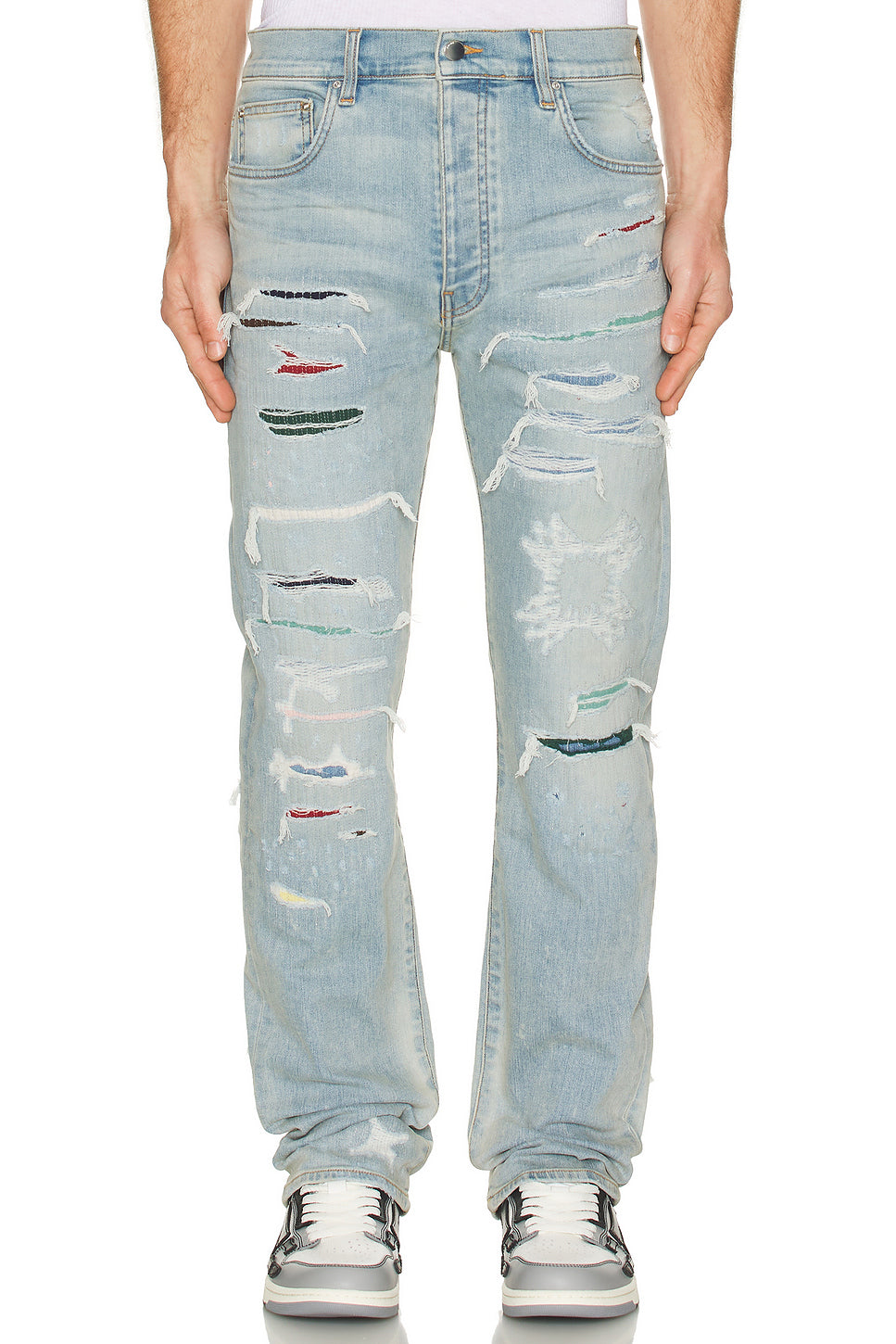 MA Quad Gauze Repair Slim Jeans