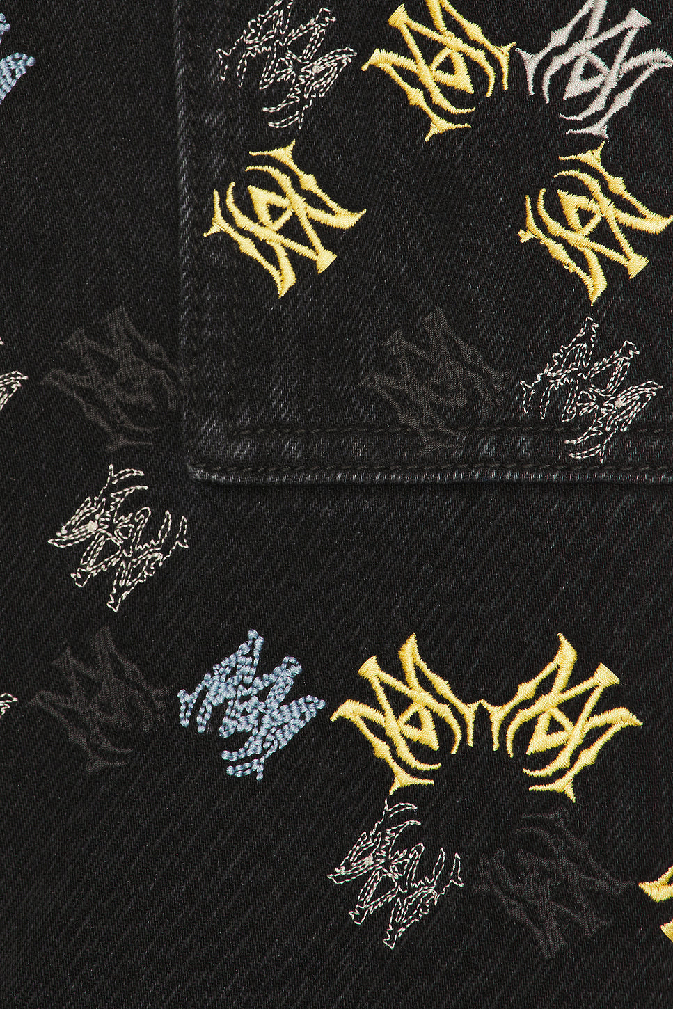 MA Quad Embroidered Carpenter Jeans