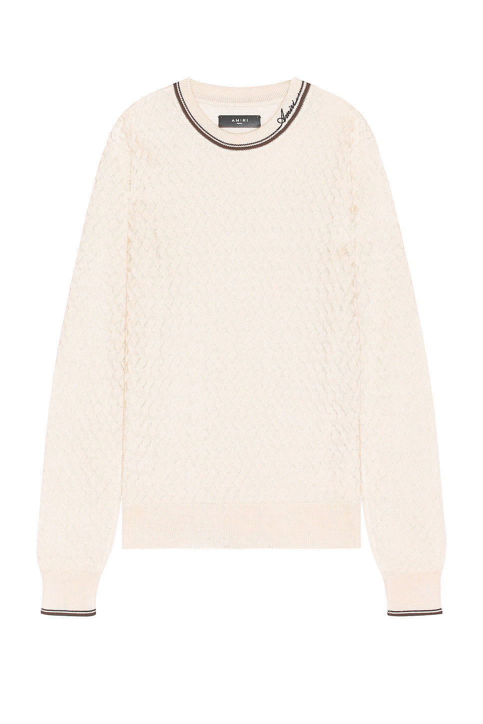 Basket Stitch Crew