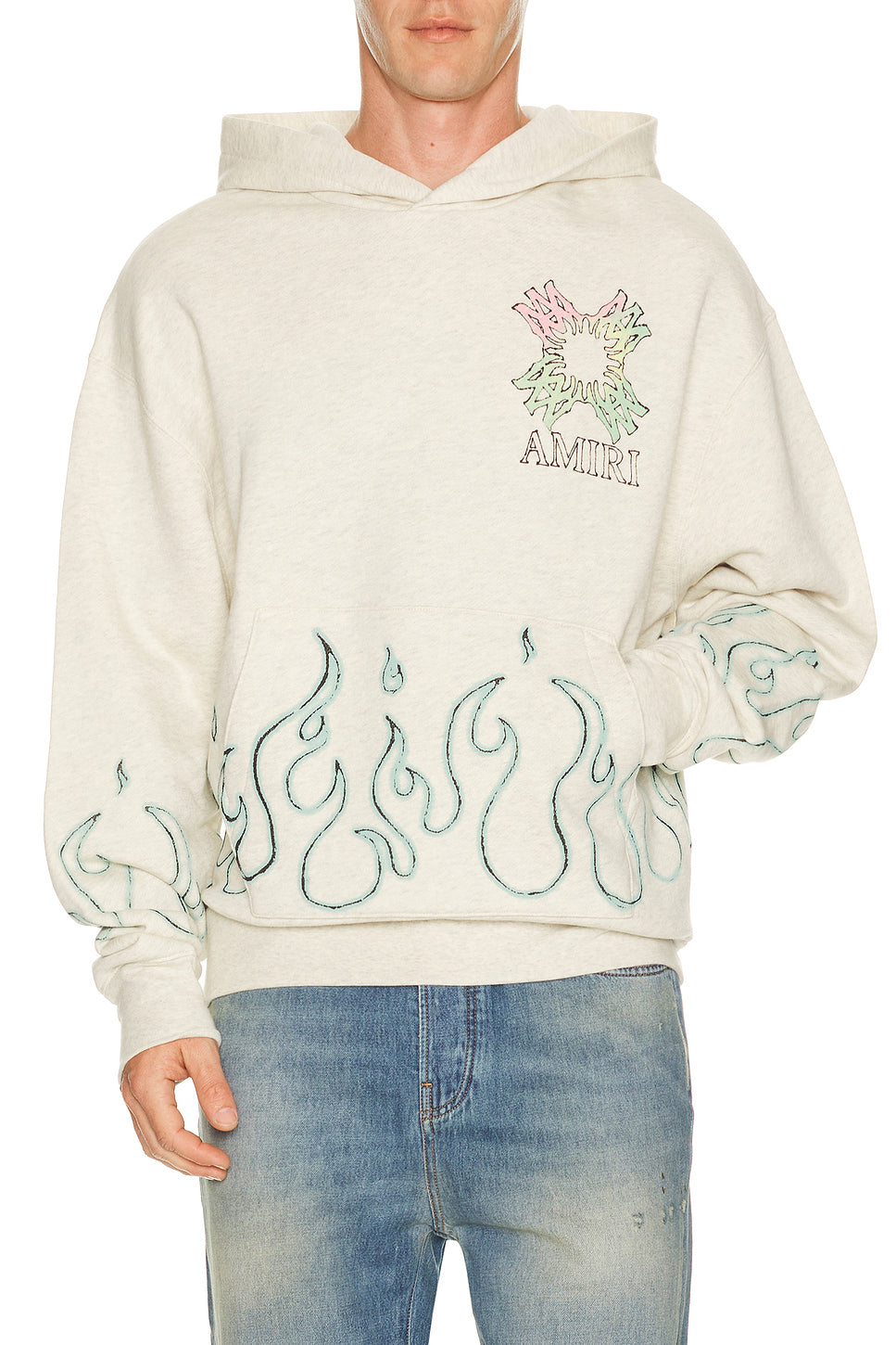 MA Quad Flames Hoodie