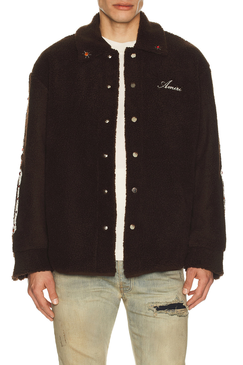 Bones Studded Overshirt