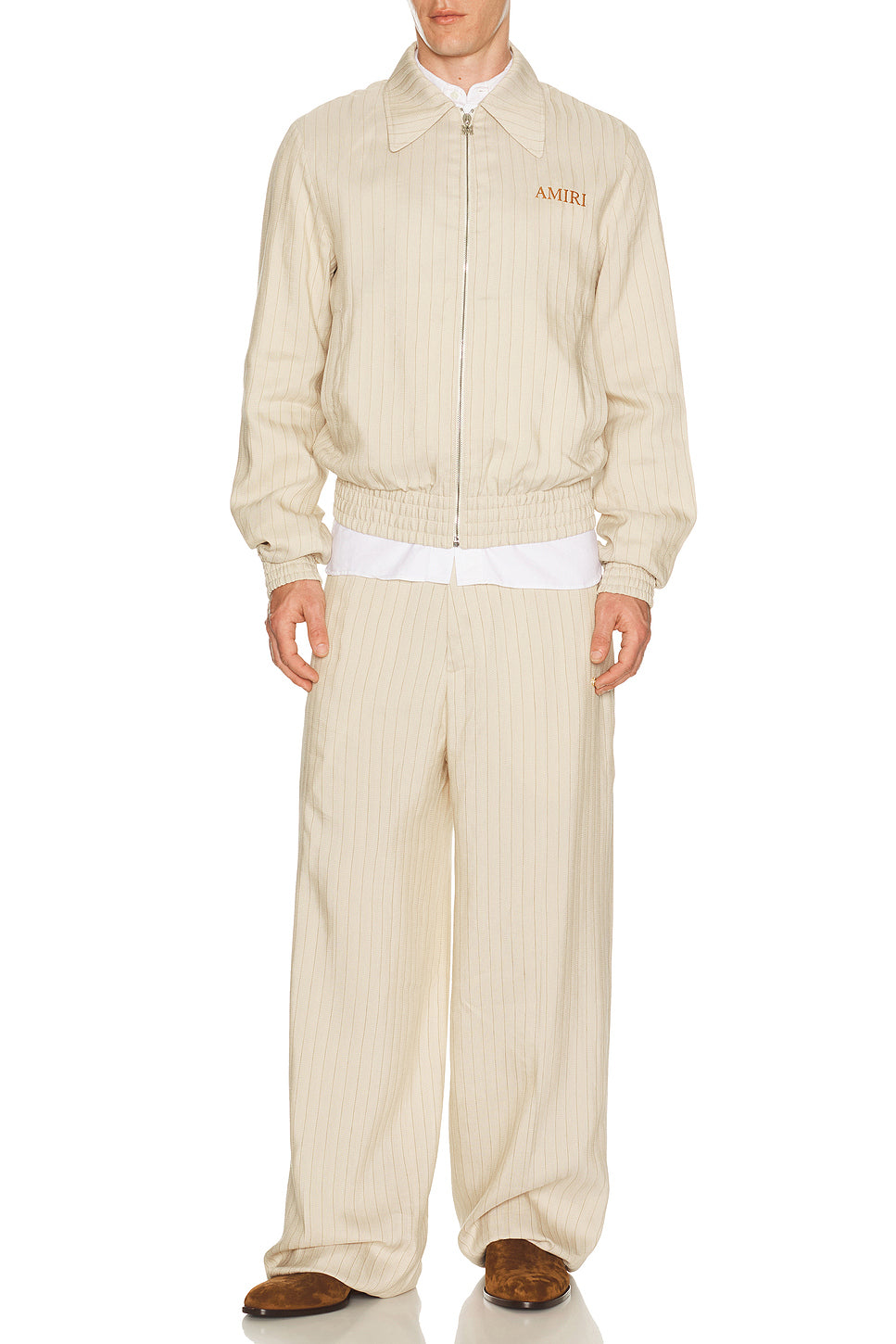 Striped Blouson