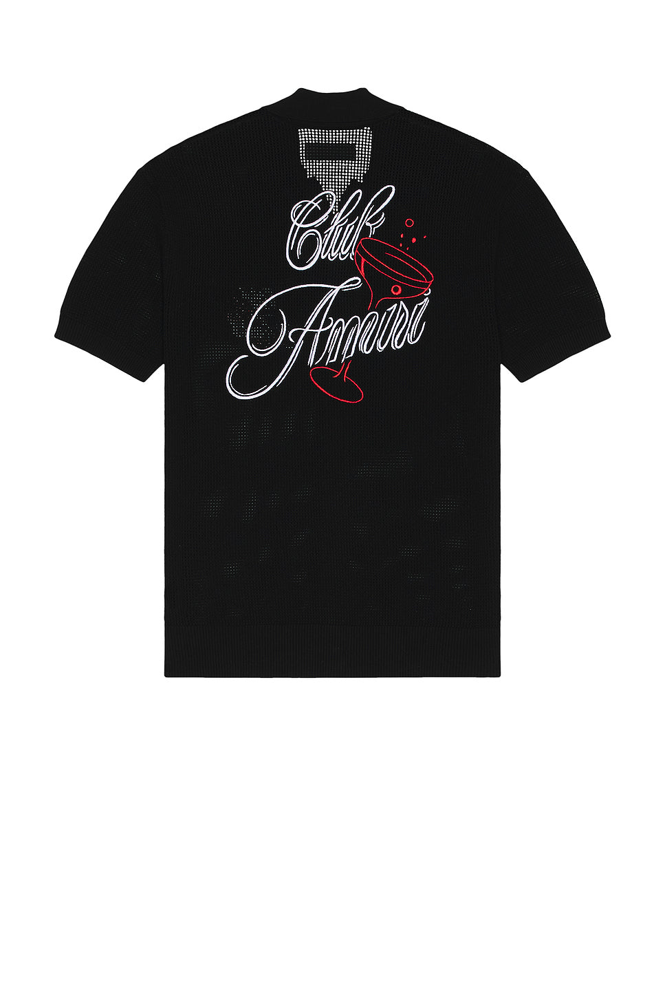 Club Amiri Crochet Shirt