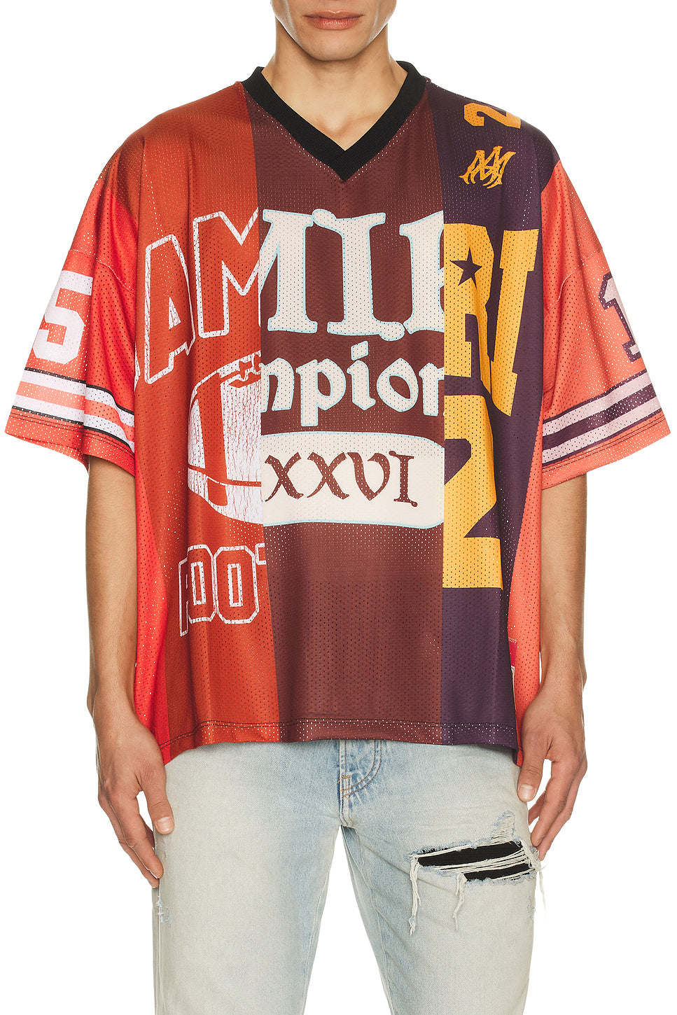 Spliced Oversized Tee