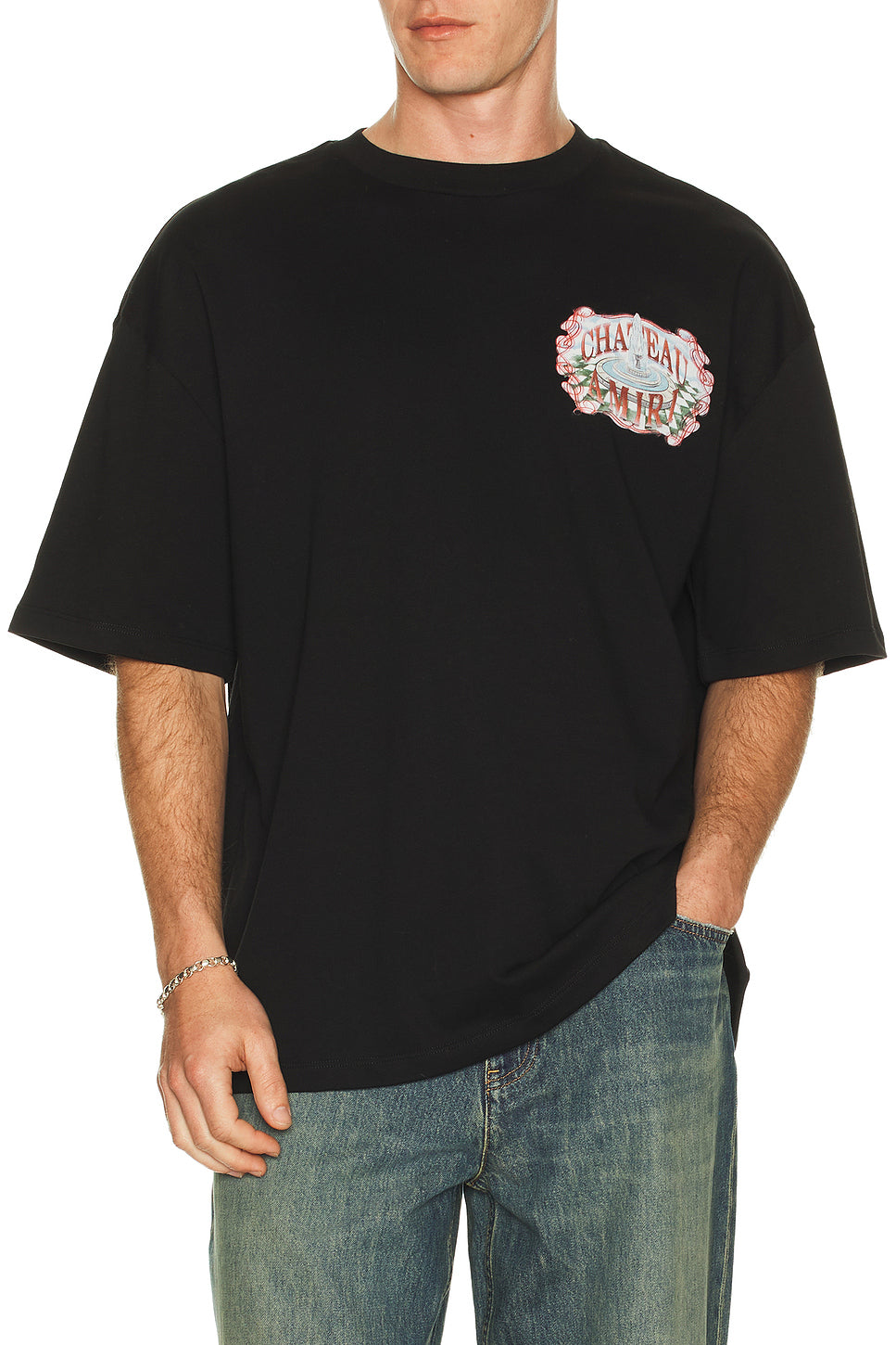 Chateau Sketch Oversized Tee