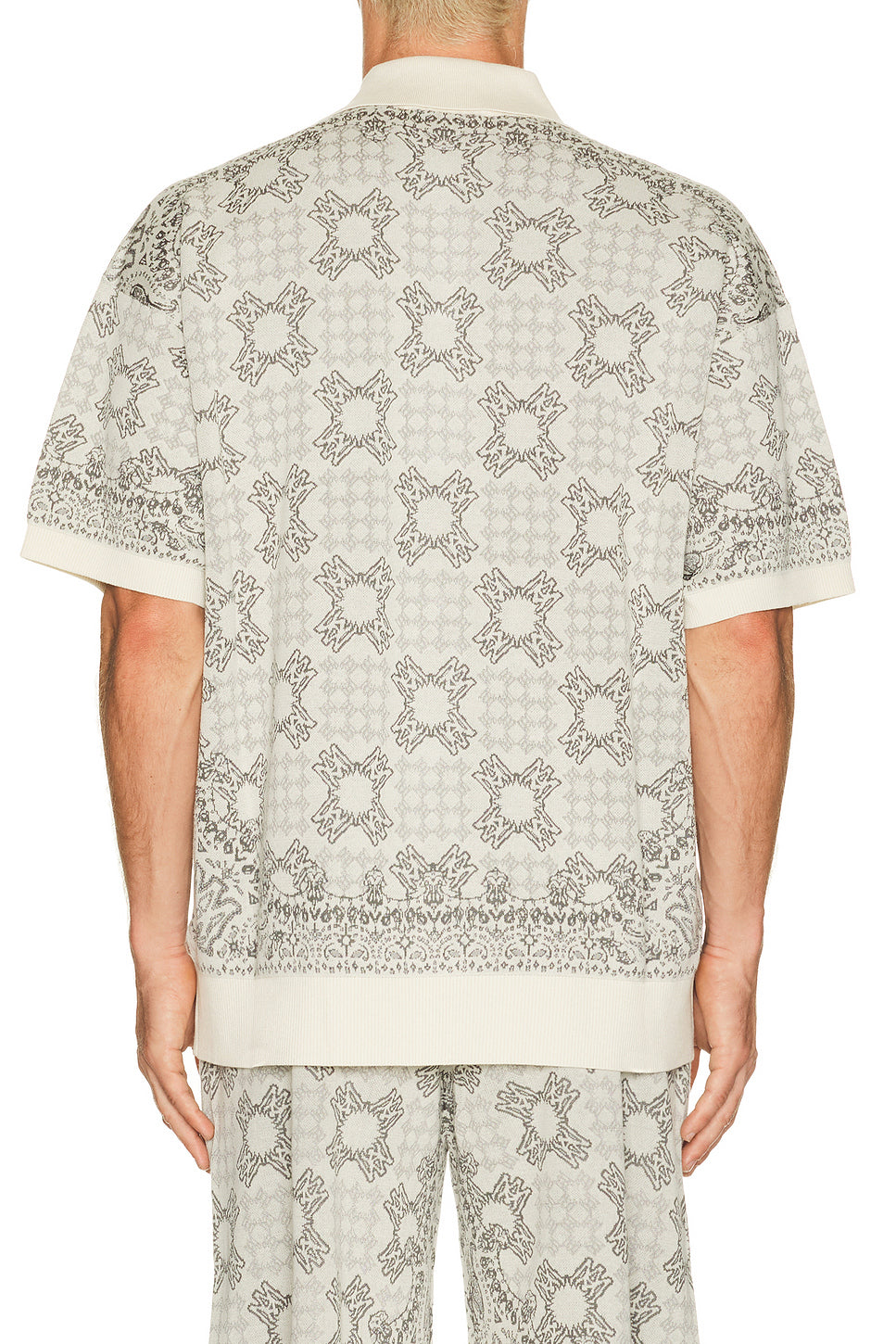 MA Quad Check Mesh Knit Shirt
