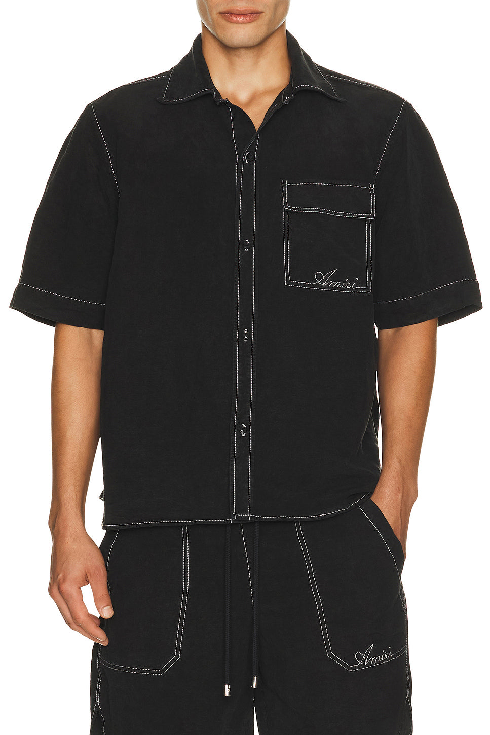 Script Linen Shirt